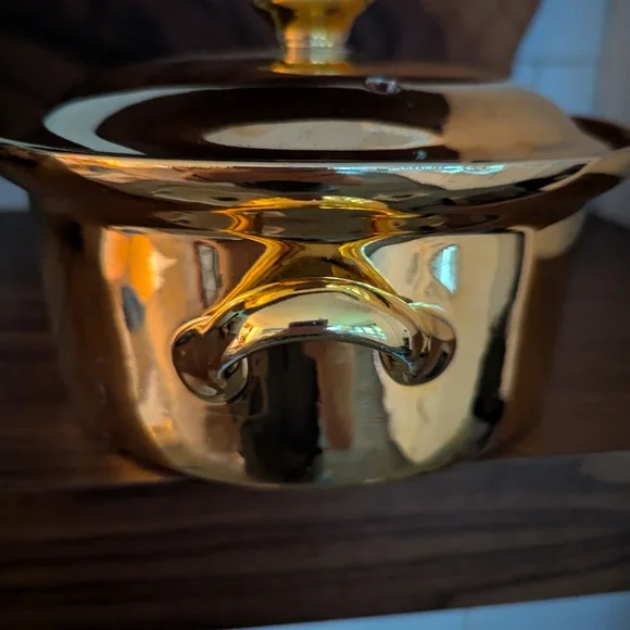 Vintage Hall Golden Globe Carbone covered casserole - Picture 2 of 13